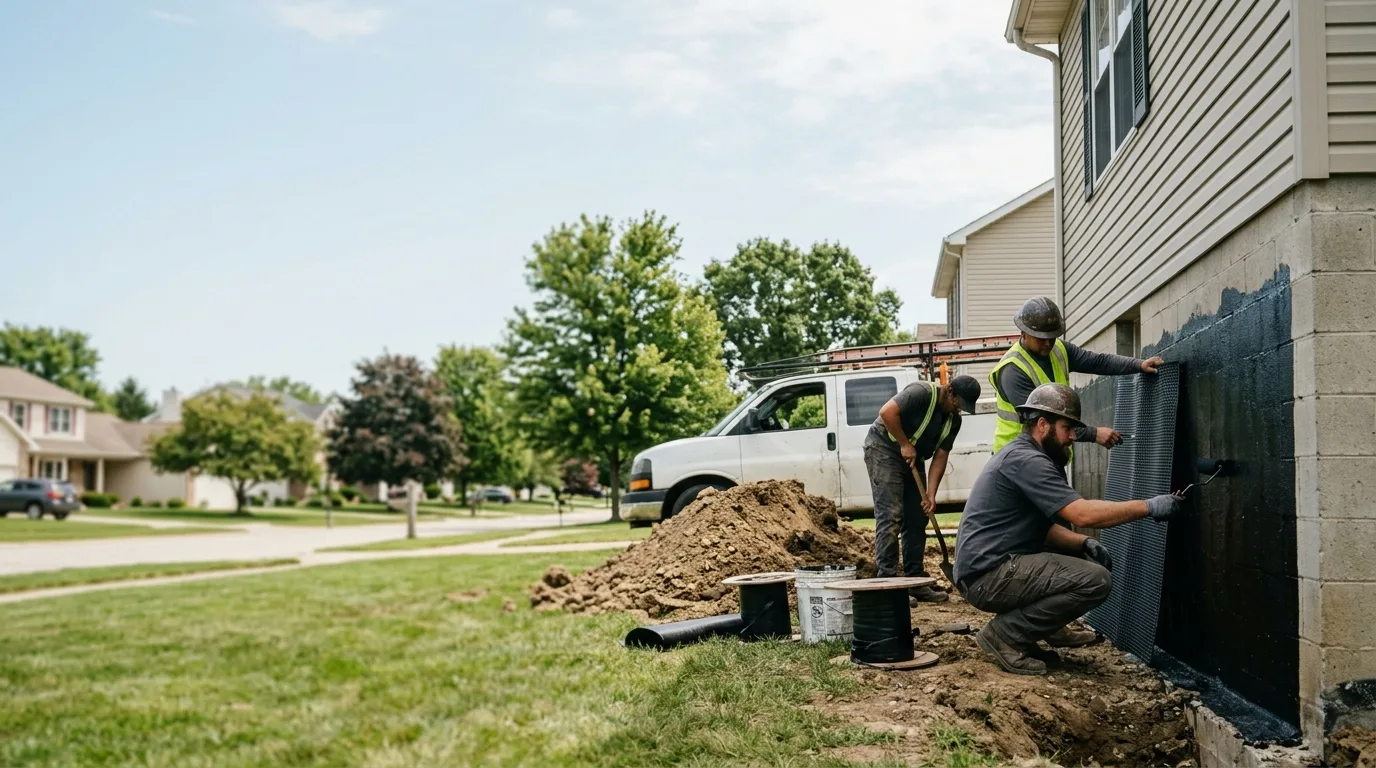 Basement Waterproofing in Kings Mills, OH near me